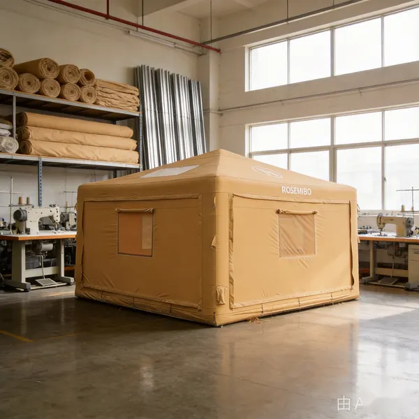 Pavilion living tents