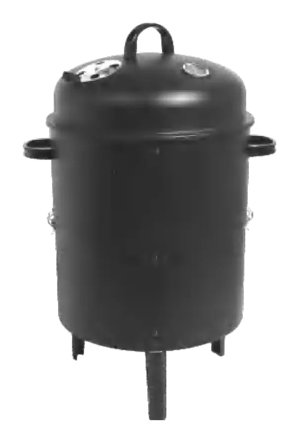 Vertical Bullet Charcoal Smoker